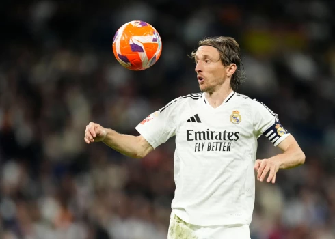 Luka Modričs vairāk nekā desmitgadi bija Madrides "Real" balsts laukuma centrā.