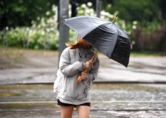 В течение дня осадки утихнут, в Курземе будет солнечно
