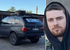 Aizbrauca ar "BMW X5", kam aizmugurē bija pamanāms uzraksts: policija meklē bezvēsts pazudušo Danielu Ernestu Lejnieku