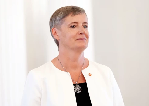 Latvijas vēstniece Vācijā Alda Vanaga.