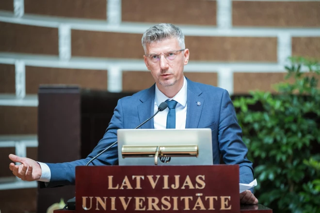 Latvijas Universitātes attīstības prorektors Enno Ence.