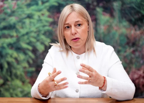 AS "Latvijas valsts meži" padomes priekšsēdētāja Zane Driņķe.