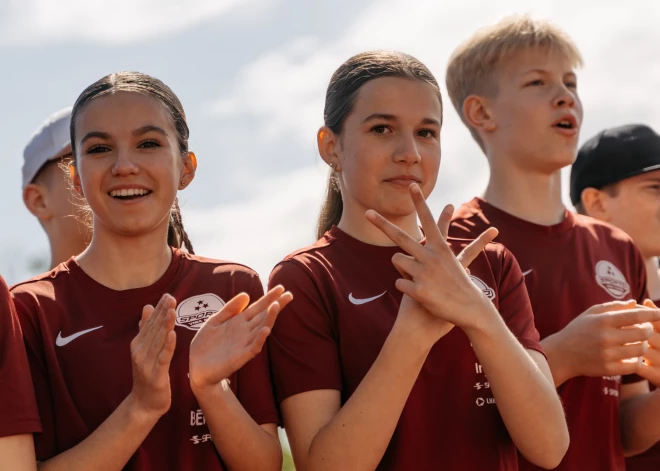 "Sporto visa klase" 2025. gada finālsacensības Jelgavā 5. un 6. klasēm.