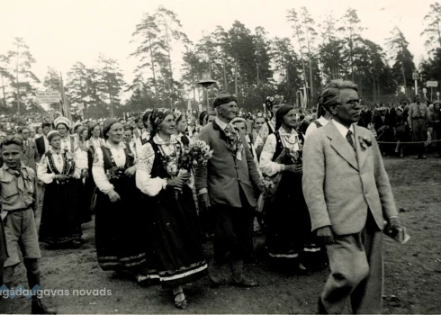 Latgales dziesmu svētki 1940. gada jūnijā.