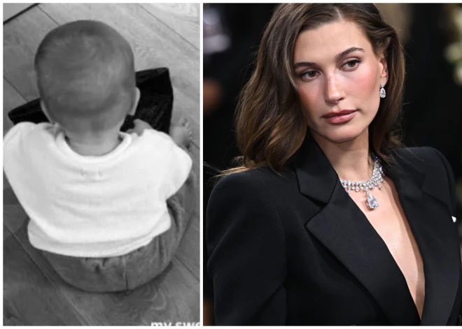 Heilija Bībere saviļņo fanus ar deviņus mēnešus vecā dēla bildi