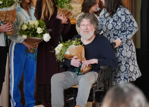 Purvīša balvas pasniegšanas ceremonija.