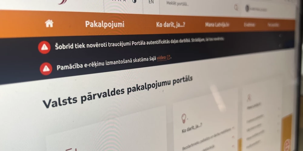 Lietotāju plūsmas izlīdzināšanai portālā "Latvija.gov.lv" ievieš rindu risinājumu. 