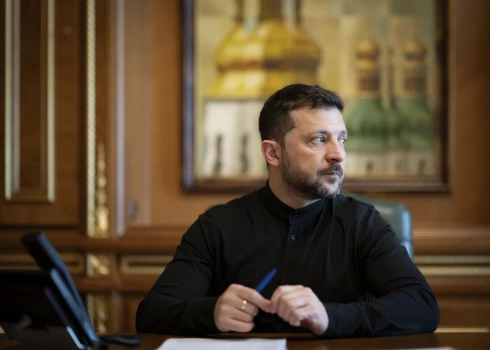 Ukrainas prezidents Volodimirs Zelenskis. 