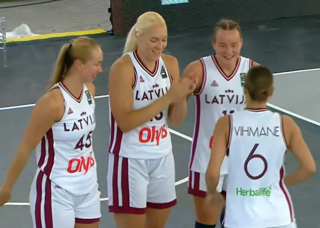 Latvijas 3x3 sieviešu basketbola izlase nenotur vadību un piekāpjas Ēģiptei