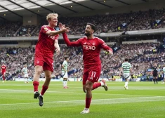 "Aberdeen" ar Toberu pēcspēles sitienos uzvar titulēto "Celtic" un izcīna Skotijas kausu