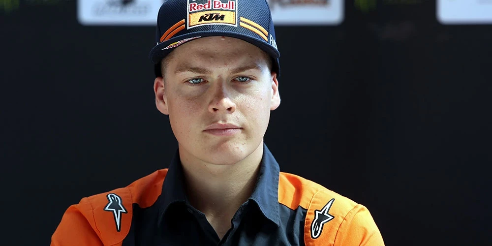Latvijas motosportists Pauls Jonass.