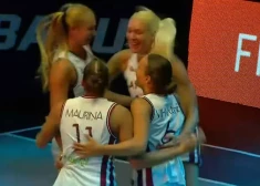 Latvijas 3x3 sieviešu basketbola izlase atzīmē uzvaru pār Azerbaidžānu.