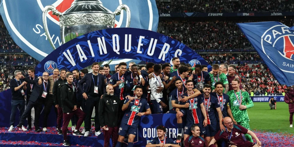PSG futbolisti svin uzvaru.