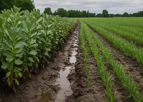 Погода задержала посевы и обработку полей по всей Латвии.