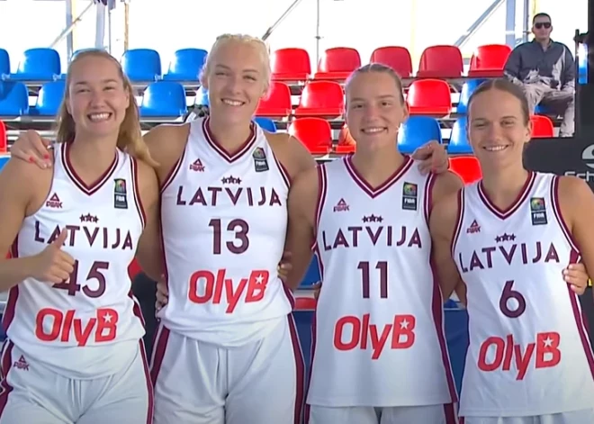 Latvijas 3x3 basketbolistes nodrošina ceļazīmi uz Pasaules kausa finālturnīru