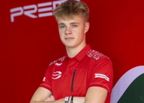 Latvijas autosportists Tomass Štolcermanis.