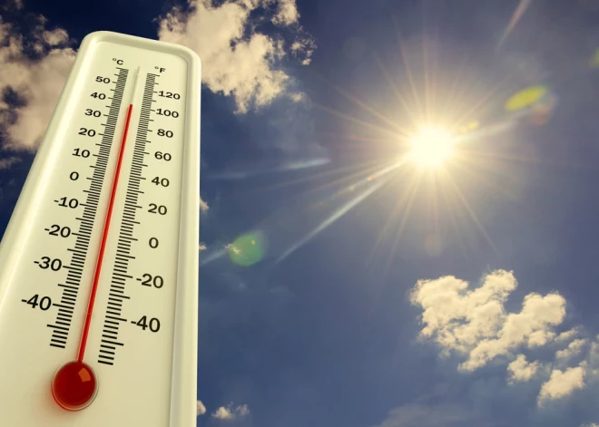 Начались погодные изменения - на Латвию надвигается первая волна жары