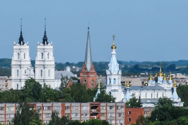 Viena no ievērojamākajām Daugavpils dominantēm – Baznīcu kalns.