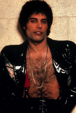 Fredijs Merkūrijs 1978. gadā, kad viņš jau aptuveni gadu bija tēvs.