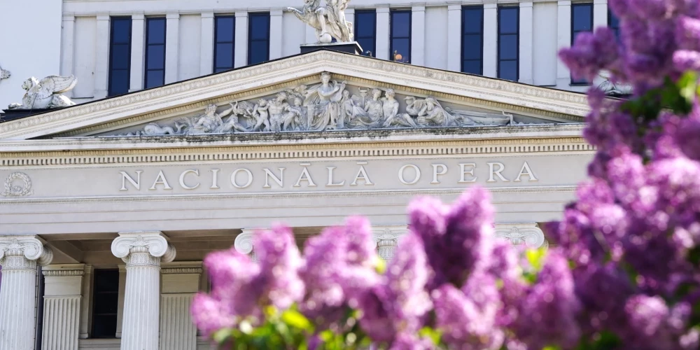 Latvijas Nacionālās operas un baleta ēka.