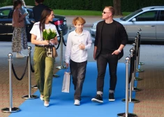 Viļa Krištopana mazdēla Džema mamma Kristīne Lepnāne iziet sabiedrībā ar jauno līgavaini