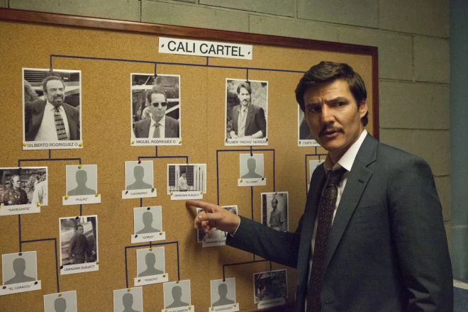 Seriālā "Narcos".