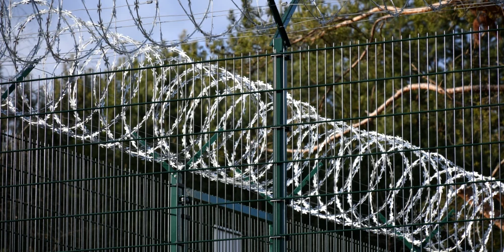 Latvijas-Baltkrievijas robeža Kaplavas pagastā.
