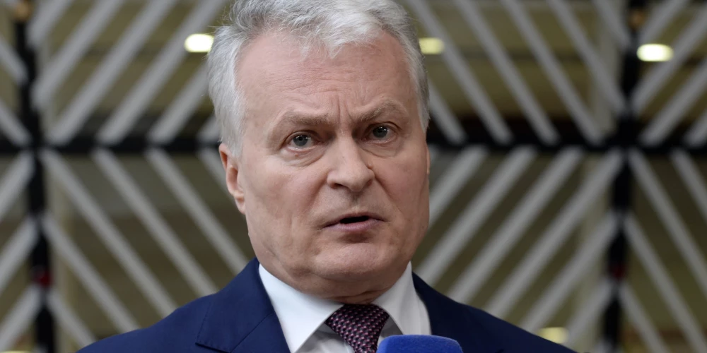 Президент Литвы Гитанас Науседа.