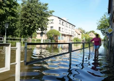 Plūdi Jelgavā.