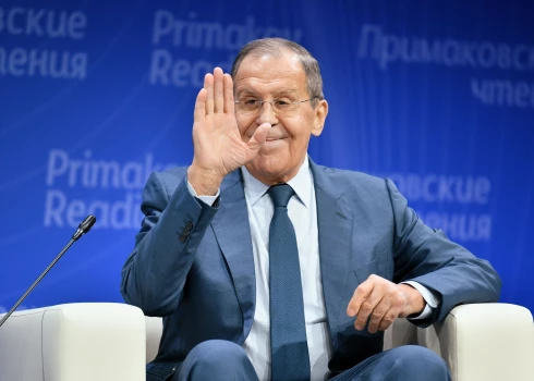 Krievijas ārlietu ministrs Sergejs Lavrovs (foto: Vidapress / Sipa USA)