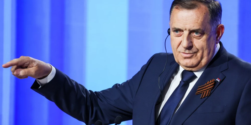 Bosnijas Serbu republikas vadītājs Milorads Dodiks