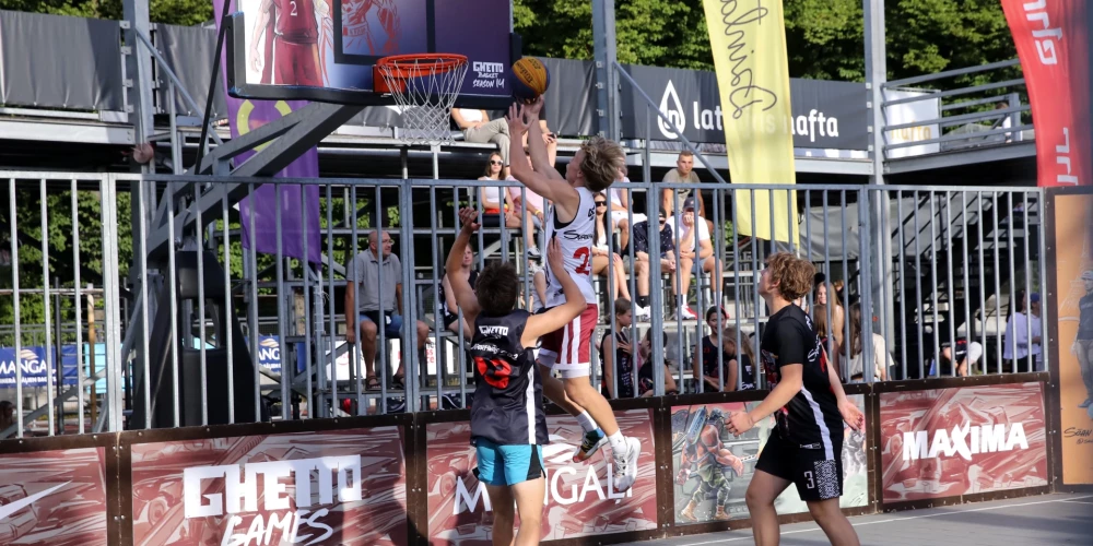 "Ghetto Basket" sacensības jau gadiem ilgi ir nozīmīgākais jaunatnes 3x3 basketbola seriāls visas vasaras garumā.