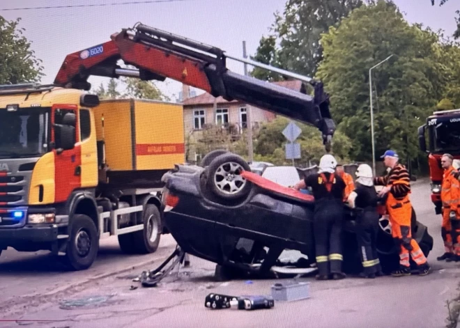 ДТП в Плескодале: из-за ошибки водителя BMW оказался на крыше