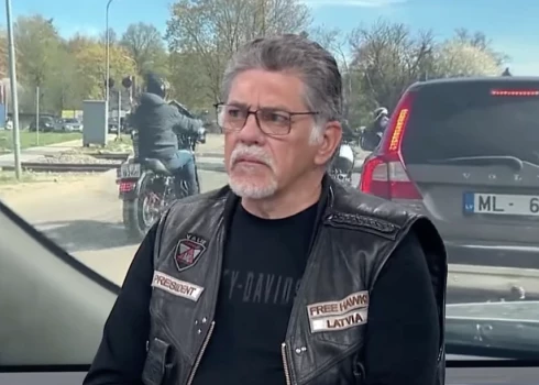 Latvijas motokluba asociācijas vadītājs Uģis Spēlmanis.