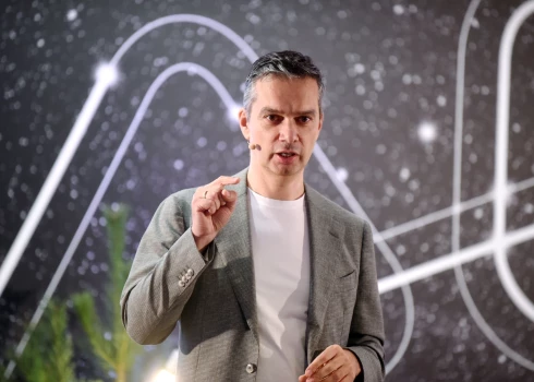 Centrālās statistikas pārvaldes priekšnieks Raimonds Lapiņš.