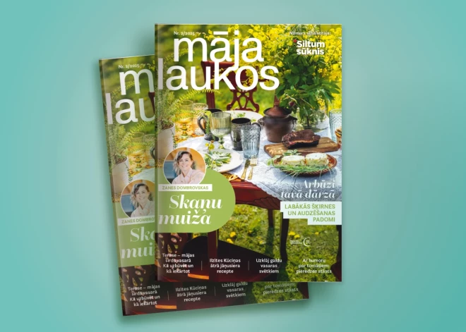 Ļaujies ziedēšanai ar “Māja Laukos” vasaras numuru!