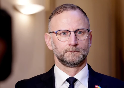 Satiksmes ministrs Atis Švinka.