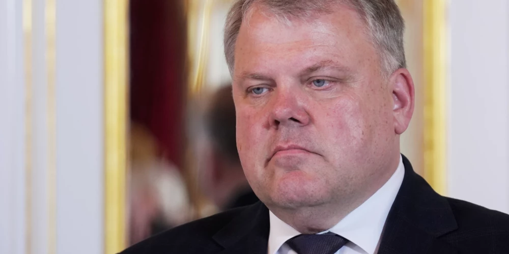 Latvijas Pašvaldību savienības priekšsēdis Gints Kaminskis.
