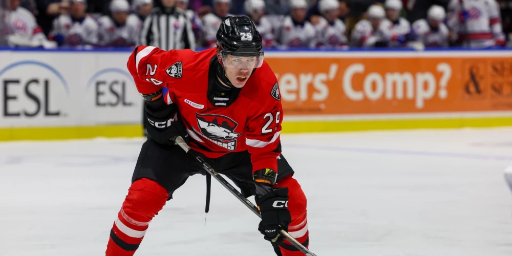 Sandim Vilmanim līdz šim labākā spēle šīs sezonas AHL izslēgšanas mačos. 