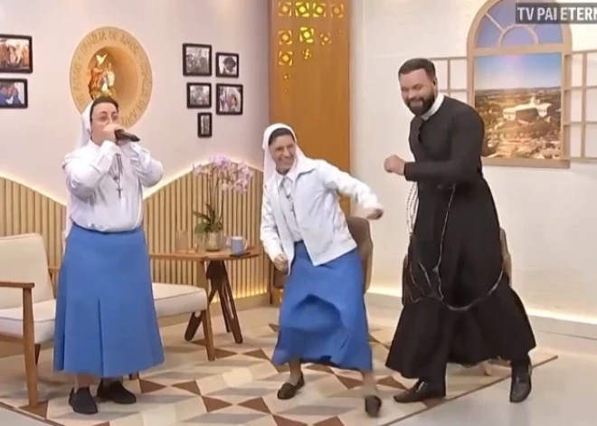 VIDEO: brazīliešu mūķenes ar negaidītu priekšnesumu “uzspridzina” internetu