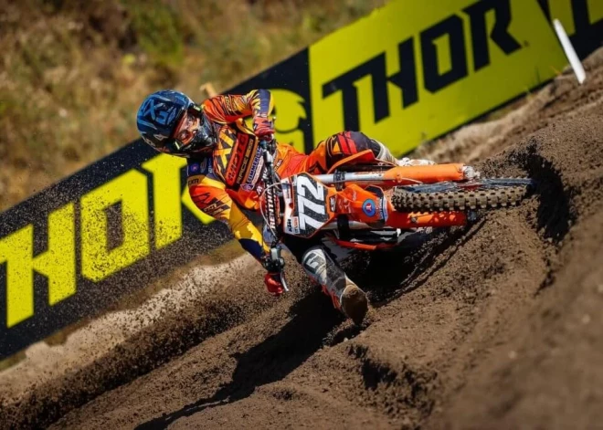 Vācijas posma laikā MX2 klasē motokrosā pirmo reizi startēs abi brāļi Reišuļi