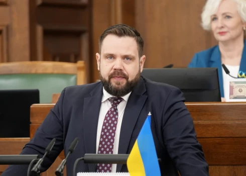 Kādreizējais satiksmes ministrs Jānis Vitenbergs (NA). 