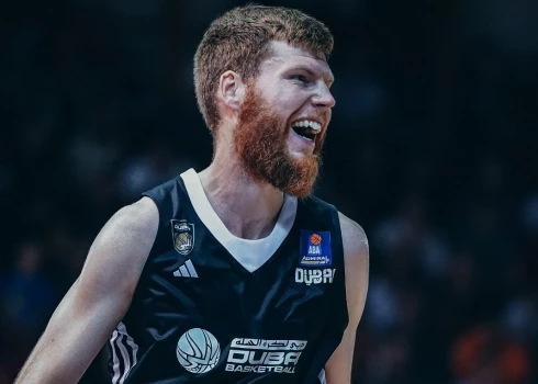 Dāvis Bertāns (foto: "Dubai Basket" / X)