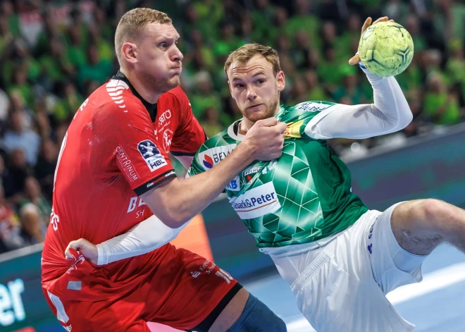 Dainis Krištopāns gūst trīs vārtus, viņa "Melsungen" zaudē tiešajai konkurentei cīņā par Vācijas čempiones titulu