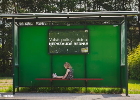 Valsts policija aicina būt līdzatbildīgiem par bērnu drošību.