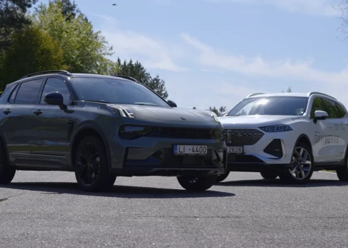 GWM Wey 03 un Lynk&CO 02 ir lādējamie hibrīdmodeļi.