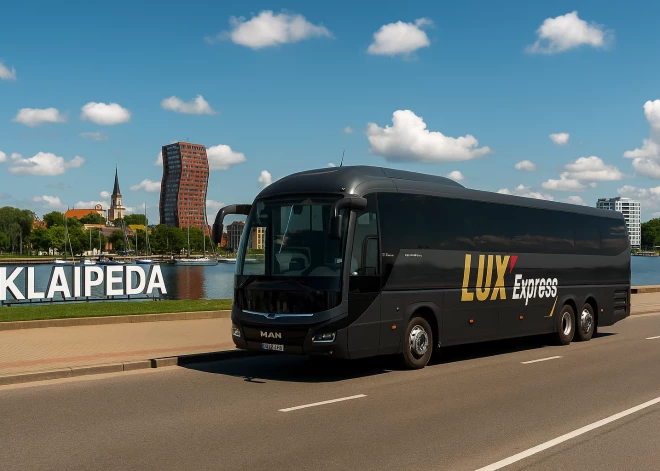 Lux Express запустил новый летний маршрут Рига-Клайпеда: во сколько отправление и как долго ехать?