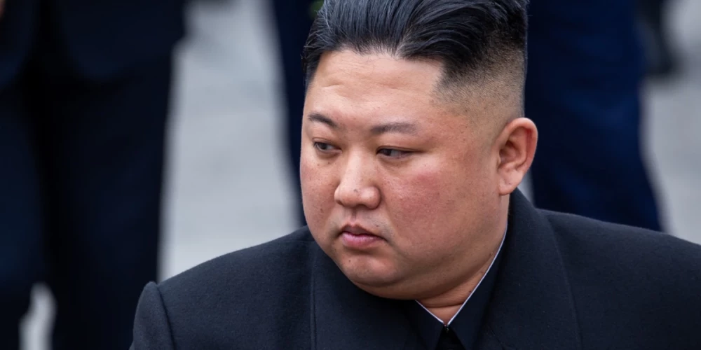 Ziemeļkorejas līderis Kims Čenuns.
