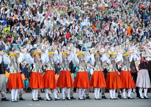  Школьный фестиваль песни и танца пройдет в Риге с 5 по 13 июля.