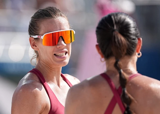 Samoilova/Graudiņa zaudē Ostravas "Elite 16" turnīra "play-off" otrajā kārtā